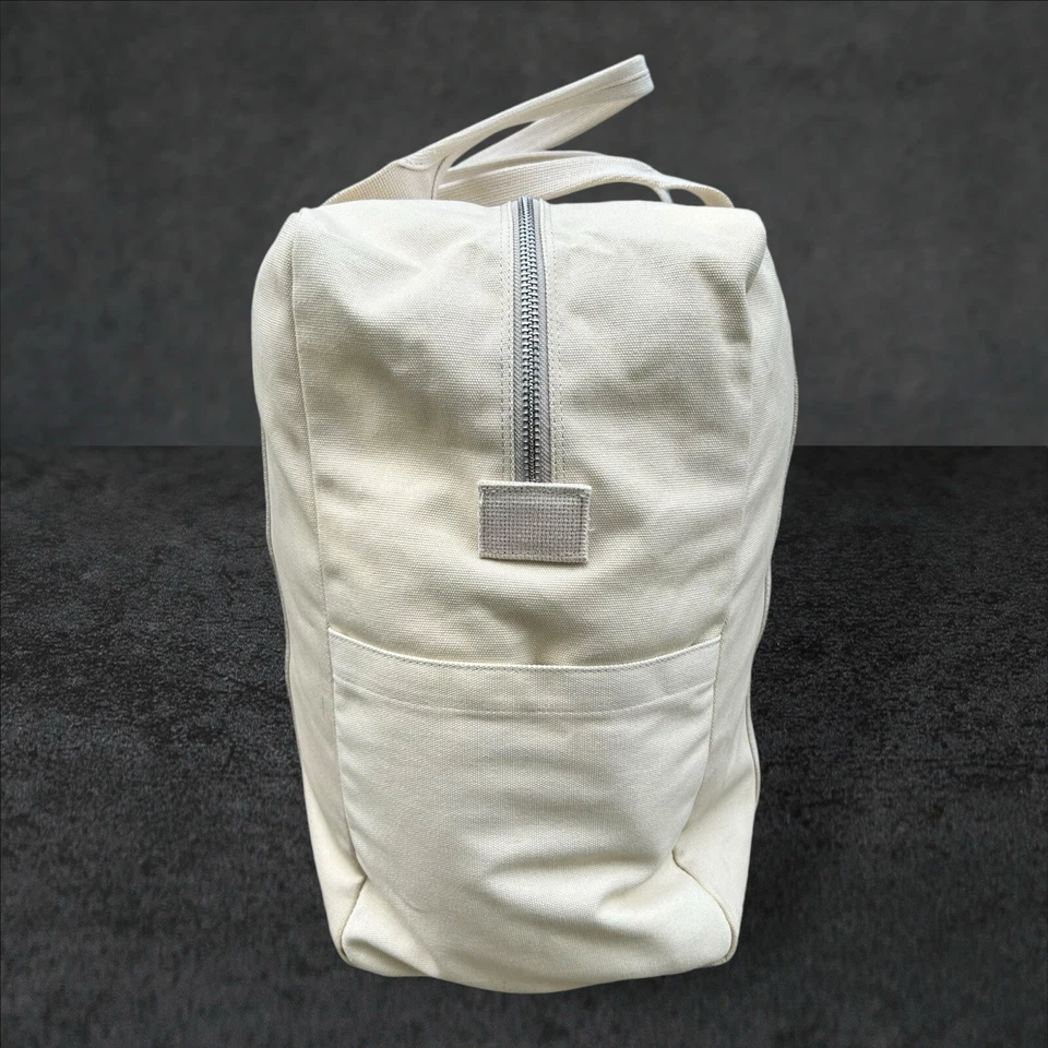Bolso de Mano Stussy Japón Lona Extra Grande Natural Primavera 2024 Cremallera 134254 Usado Foto 4 de 4