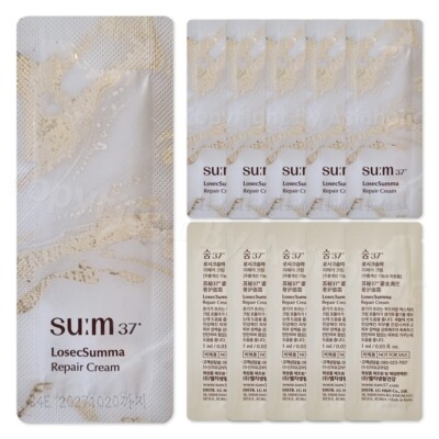 SU:M37 LosecSumma Repair Cream 1ml (10pcs ~ 150pcs) Sample Sum37 Newest Version