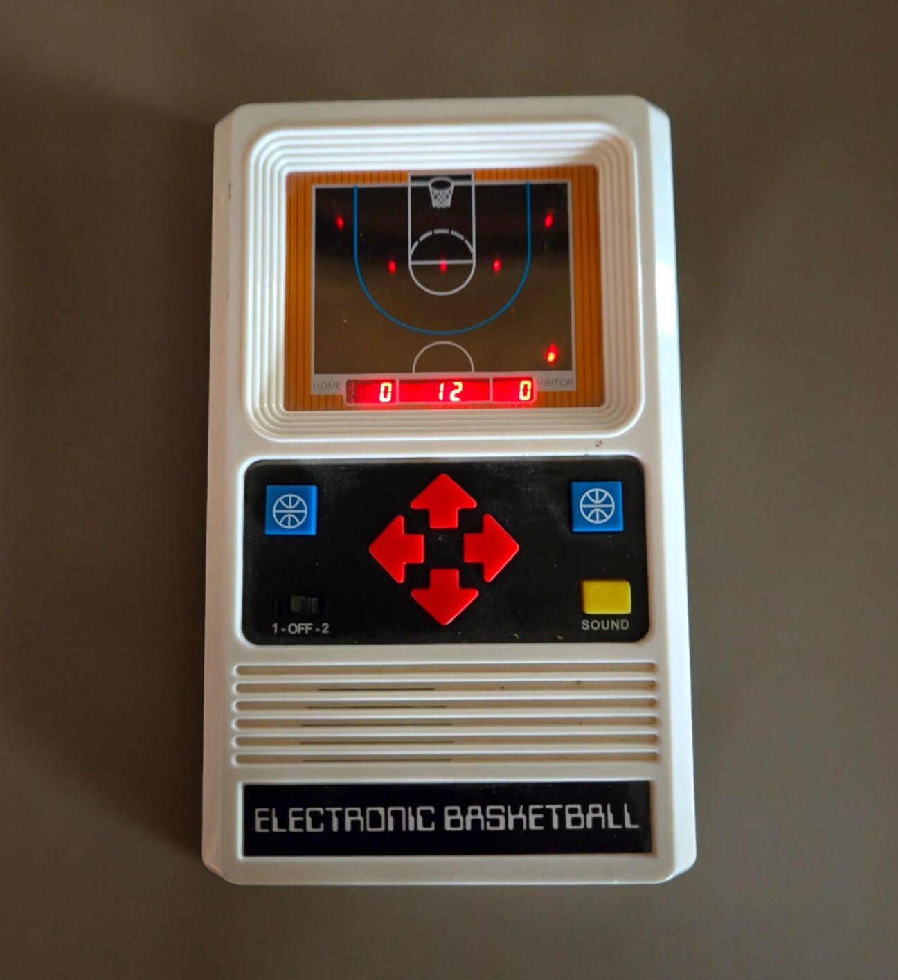 Mattel Vintage 1978 Handheld Electronic Basketball Game eBay
