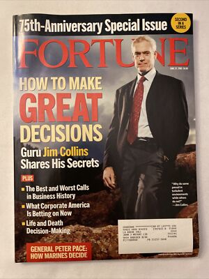 2005 June 27 Fortune Magazine Best And Worst In Business History (CP429)