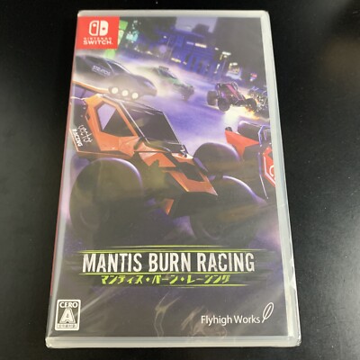 Unopened SW Mantis Burn Racing Nintendo Switch Flyhigh Works Sealed JP