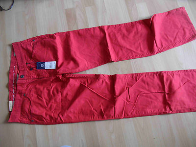 Lerros cool red jeans red Crockett size 32/34 or 34/34 new