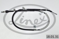 Linex 18.01.31 Handbremsseil Rechts Rechts FüR Hyundai I30 1.4-2.0D 10.07-06.12