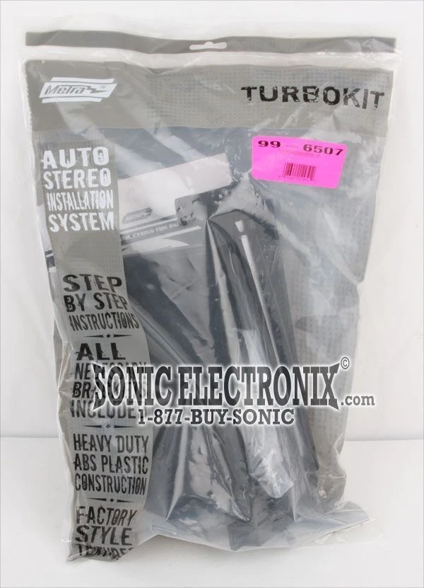 Kit de instalación DIN único Metra 99-6507 para Chrysler/Dodge/Jeep Select 2004-08 Foto 3 de 3