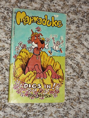 Marmaduke Digs In! by Brad Anderson, Vtg Tempo Books Edition PB 1978 Comic