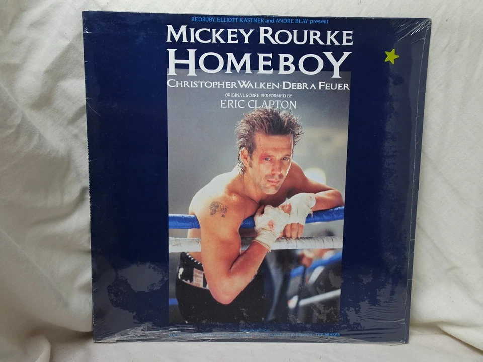 Various (Eric Clapton etc): Homeboy Soundtrack UK 1989 STILL SEALED LP - Image 2 of 3