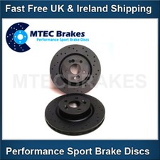 Mercedes S-Klasse S500 W220 02-05 Vordere Bremsscheiben Nur Gelocht Schwarz Mercedes S-Klasse S500 W220 02-05 Vordere Bremsscheiben Nur Gelocht Schwarz