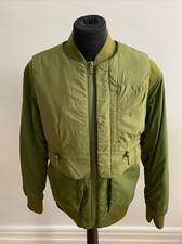 Lululemon Olive Green 3 In 1 Insulated Bomber Jacket Size 4 / Uk 10 Rrp £168