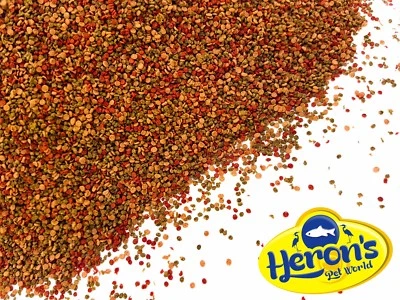 HERONS Micro Pellets TROPICAL FISH FOOD Guppy Tetra Cichlid Betta Discus Cory