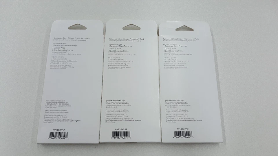 NUEVO Protector de Pantalla de Vidrio Templado Verizon para Google Pixel Anti Huellas Dactilares  Foto 4 de 4