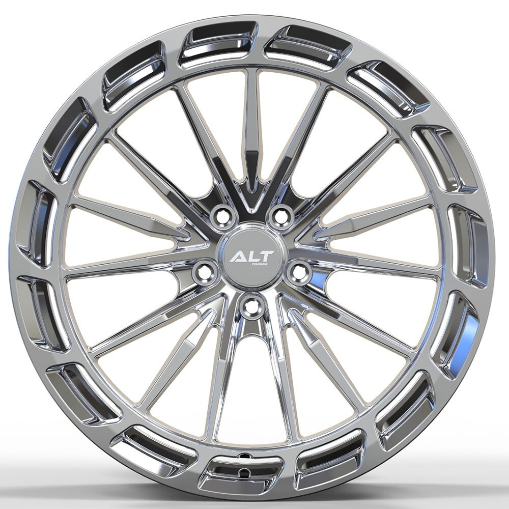 20" 21" ALT RSL-8 Forged Chrome Lip Wheels for Audi R8 2016-2025+