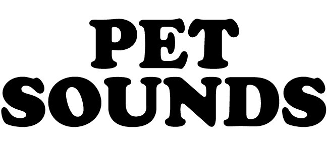 Pet Sounds logo VINYL DECAL, pet sounds, brian wilson, car, window