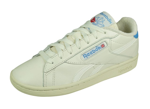 reebok white leather trainers