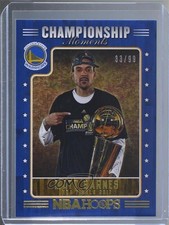 2017-18 Panini NBA Hoops Championship Moments 33/99 Matt Barnes #13 y8a