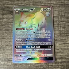 Persian GX (Rainbow) Secret Rare Holo SM - Unbroken Bonds 227/214 NM