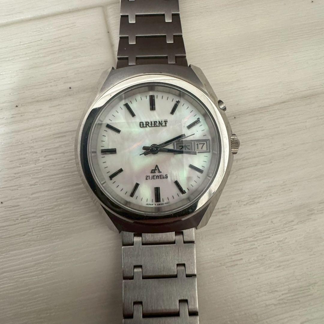 Orient Chrono Ace 21 Jewel Automatic Day Date Watch From Japan image 4