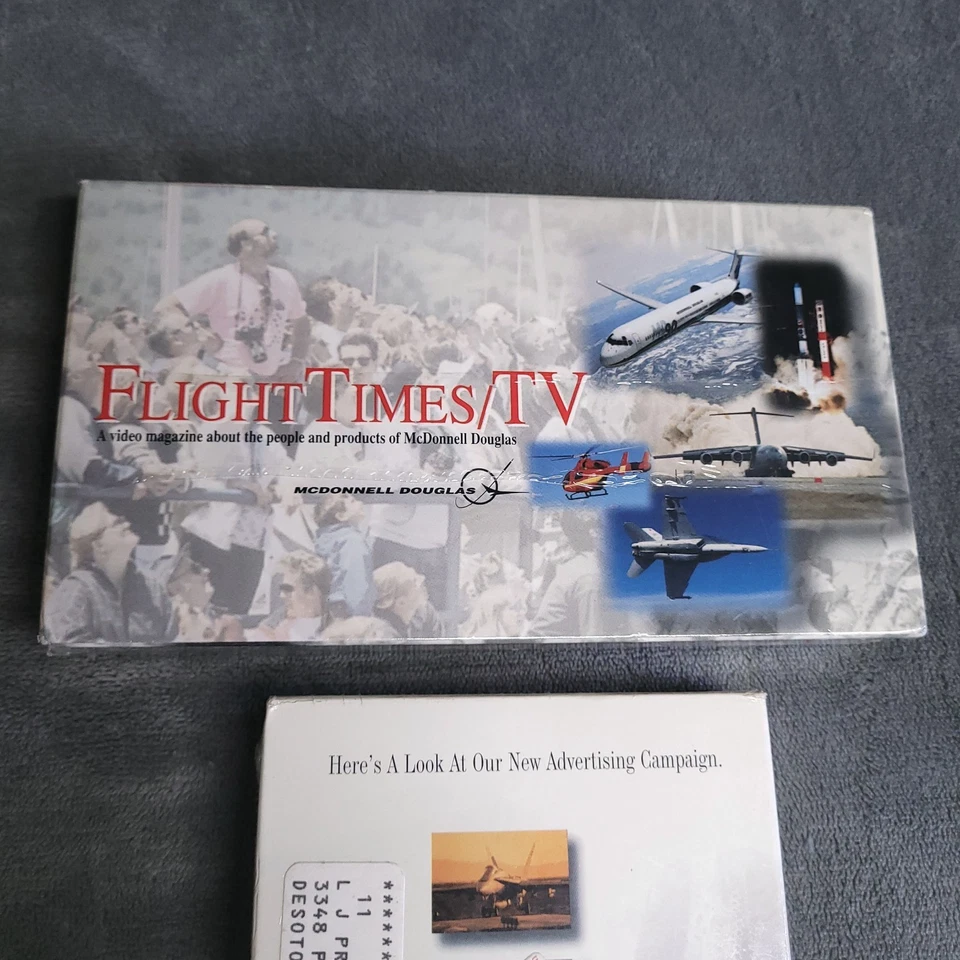 Flight Times TV McDonnell Douglas VHS Magazine No. 5 + WILL New Sealed - Image 2 of 4