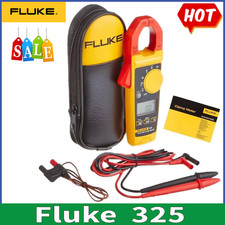 Genuine FLUKE 325 True RMS TRMS Digital CLAMP METER with Calibration Certificate