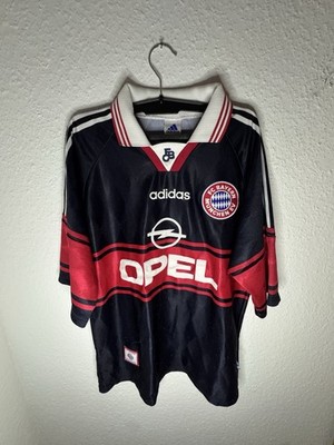 Adidas Bayern München Mario Basler #14 Vintage Trikot Größe M