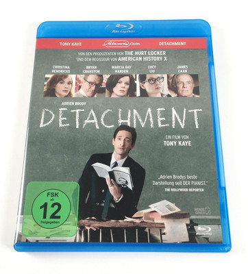 DETACHMENT | Blu-ray | Adrien Brody | Bryan Cranston | Lucy Liu | Tony Kaye