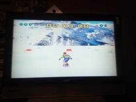 Atari Jaguar Console w/ OEM Controller & Sega OEM 3025-1 power supply & 2 games!