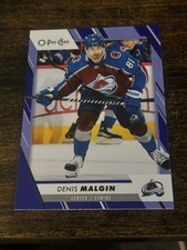 2023-24 O-Pee-Chee Blue 481 Denis Malgin OPC