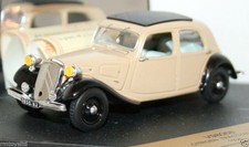 VITESSE 1/43 - V98068 CITROEN TRACTION 7A 1934 BEIGE MAINTENON & BLACK