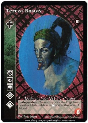 Tereza Rostas Ravnos Tenth Anniversary V:TES VTES Vampire CCG