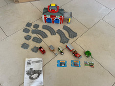 Thomas and Friends Take Along Rescue Station Playset Complete  Bonus Trains