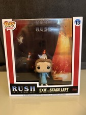 Funko Pop Albums Rush Exit?Stage Left #13 Vinyl Figure Album Display