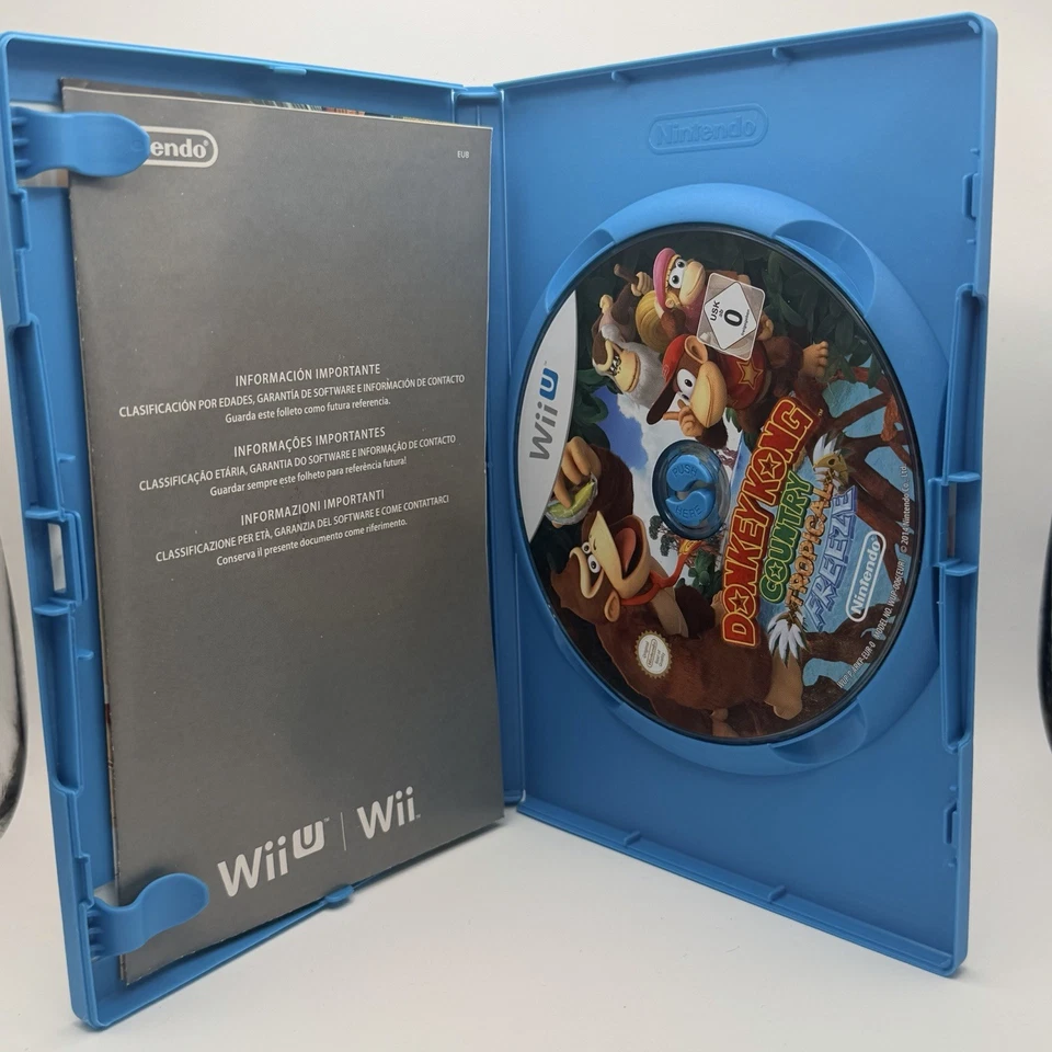 Donkey Kong Country: Tropical Freeze - Nintendo Wii U - PAL ITA COMPLETO, foto 3 di 5