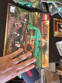 Lego 79003 The Hobbit An Unexpected Gathering - Box Water Damage