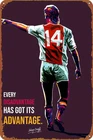 Johan Cruyff Quotes Poster Vintage Tin Metal Signs Home Décor 8x12