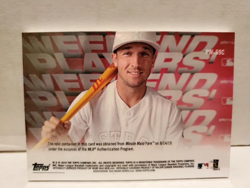 Alex Bregman 2019 Topps Now Player's Weekend Game-Worn Jersey Relic /99 A-Breg - Image 2 of 2