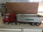 Tonka Semi-Truck & Grain Hauler Trailer---CUSTOM 2 PERSON SLEEPER WOOD