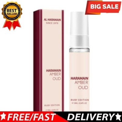 Amber Oud Ruby Edition by Al Haramain perfume unisex EDP 0.34oz / 10 ml  