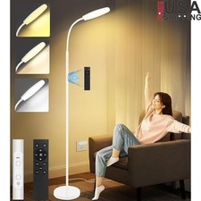 UV Free Light Therapy Floor Lamp Remote Control Adjustable Brightness 10000 Lux
