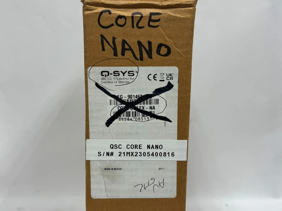 NEW- QSC Core Nano NA - FG-901464-00 Digital Sound Processor QSYS DSP - Image 3 of 4