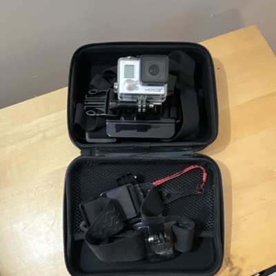 GoPro HERO3+ Waterproof Action Camera Silver Black with Accessories & Case