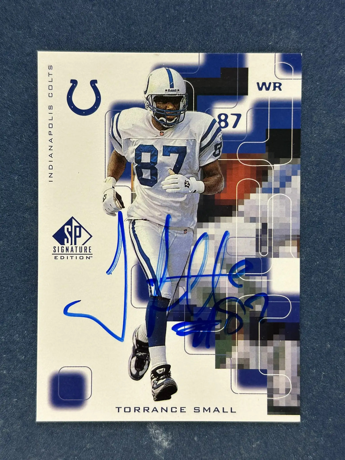 1999 SP Signature Torrance Small Autograph Indianapolis Colts
