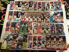 (85) Don Beebe Football Cards Base Lot Buffalo Bills Chardon State Collection
