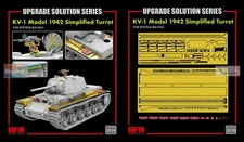 RFMRM2036 1:35 Rye Field Model KV-1 Model 1942 Simplified Turret Upgrade Set