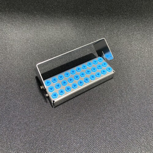 8/12 Löcher Dental Bohrer Feilen Halter Sterilisator Box Autoklav Desinfektion Etui - Bild 21 von 21