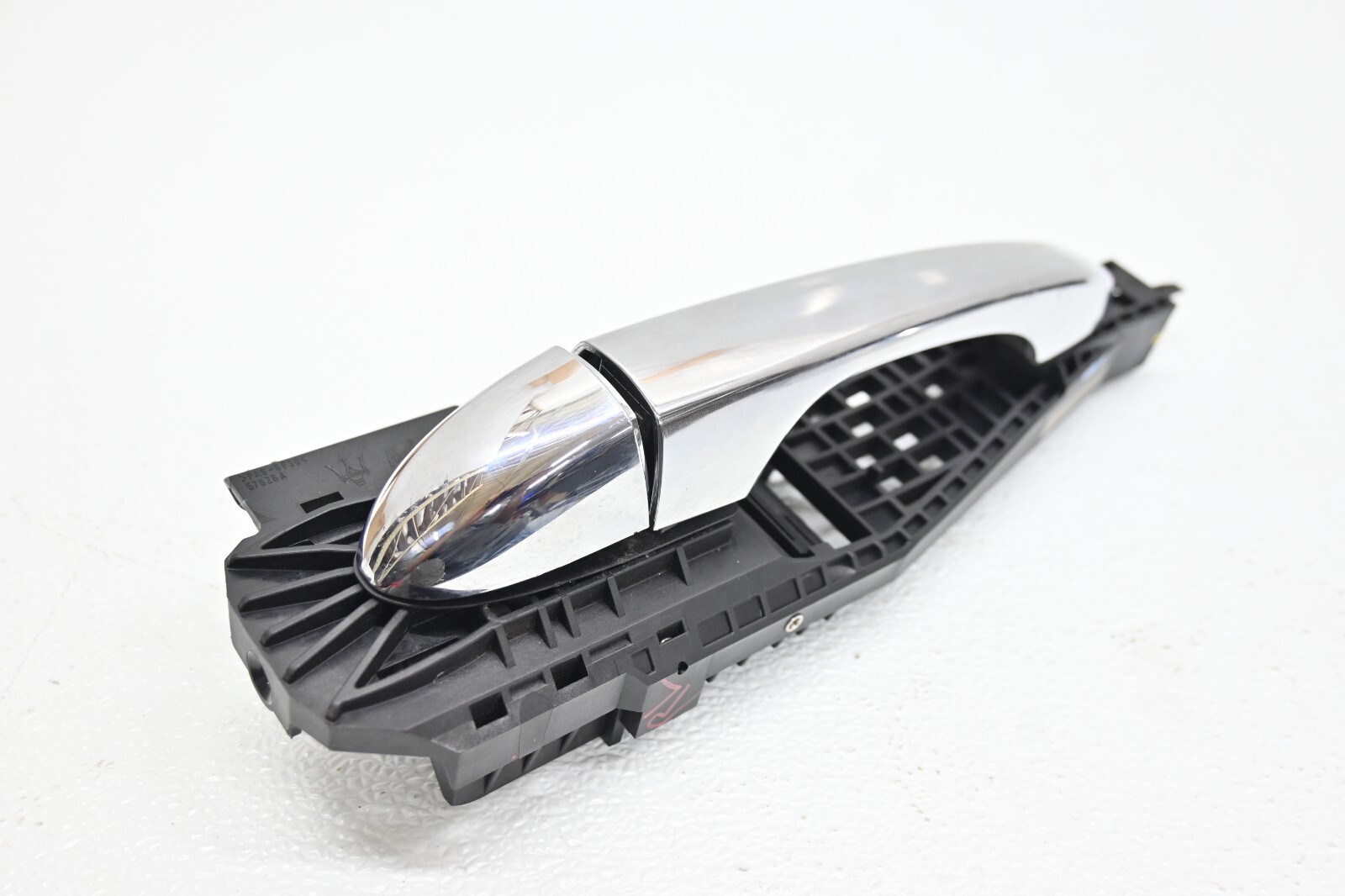 ⭐ 14-21 Maserati Ghibli Rear Left Ext Door Grab Handle Chrome Assy Oem