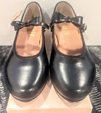 Bloch Merry Jane Child Tap Shoes S0352G Black Ch. Size 13/Fits 12.5 Street Size
