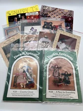 Applique, Doll and Fabric Crafts Patterns/Booklets - You Choose at Drop Down