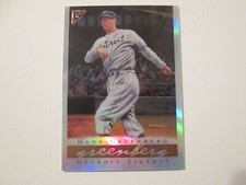 2003 Topps Baseball Gallery HOF Variation Press Proof Hank Greenberg Detroit