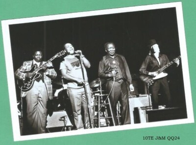Found 4X6 PHOTO of Old Blues Music Singer MUDDY WATERS and BB KING on Stage