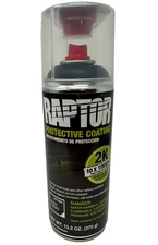 1 Can of U-POL Raptor 2K Black Bed Liner, Aerosol 4883 FAST FREE SHIPPING!