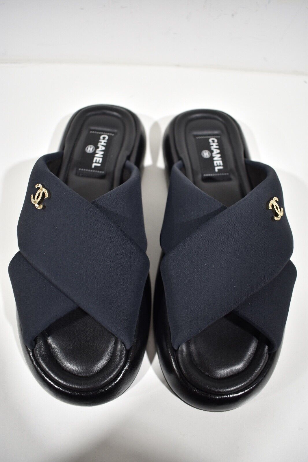 chanel puffy sandals